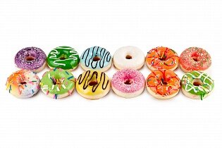 Набор магнитов Donuts, 12 штук